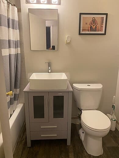 Vanity Installation